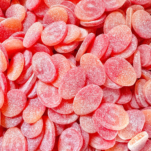 Sour Peach & Dragonfruit Ovals (Gelatin Free)